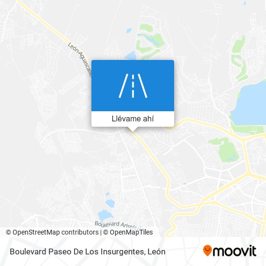 Mapa de Boulevard Paseo De Los Insurgentes