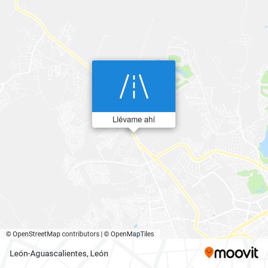 Mapa de León-Aguascalientes