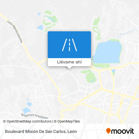 Mapa de Boulevard Misión De San Carlos