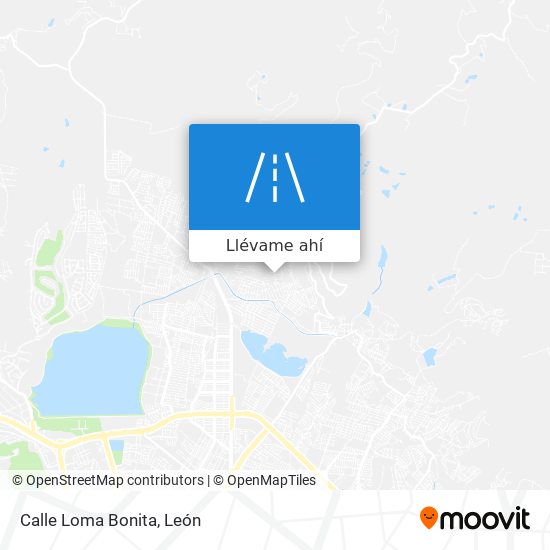 Mapa de Calle Loma Bonita