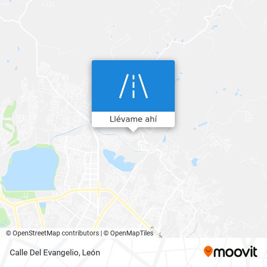 Mapa de Calle Del Evangelio