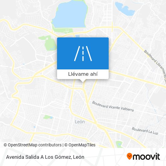Mapa de Avenida Salida A Los Gómez