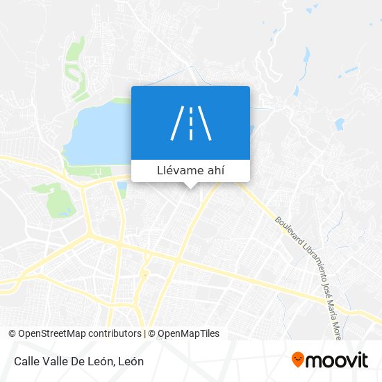 Mapa de Calle Valle De León