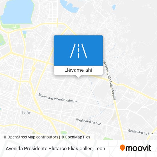 Mapa de Avenida Presidente Plutarco Elías Calles