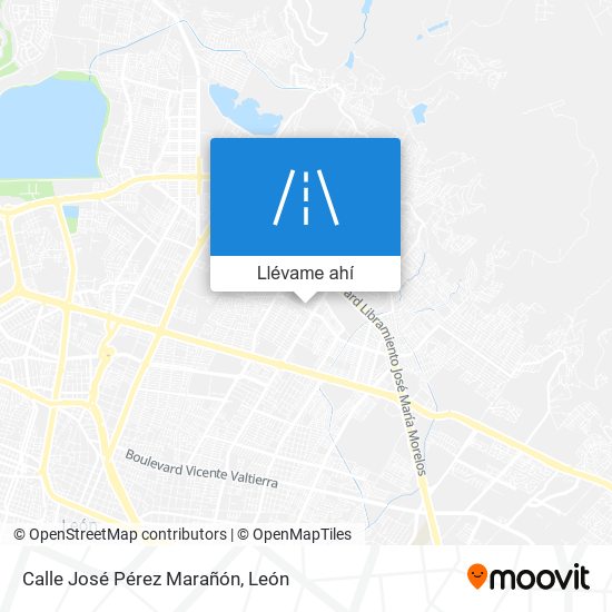 Mapa de Calle José Pérez Marañón