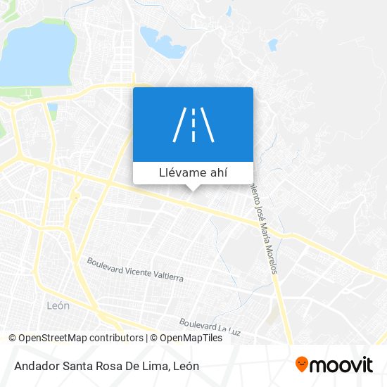 Mapa de Andador Santa Rosa De Lima
