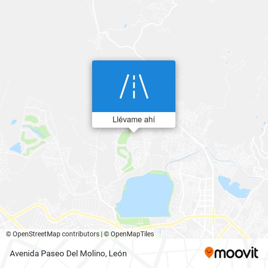 Mapa de Avenida Paseo Del Molino