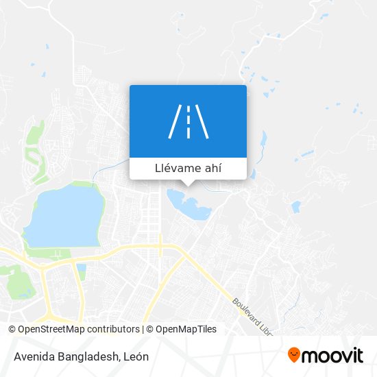 Mapa de Avenida Bangladesh