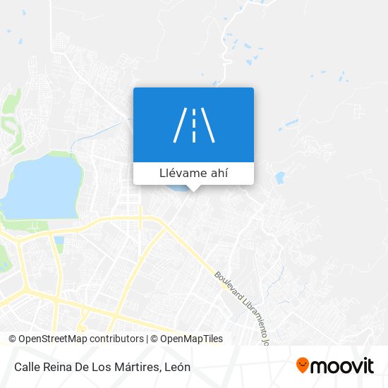 Mapa de Calle Reina De Los Mártires