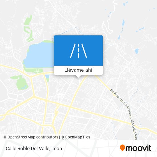 Mapa de Calle Roble Del Valle