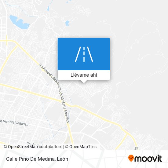 Mapa de Calle Pino De Medina