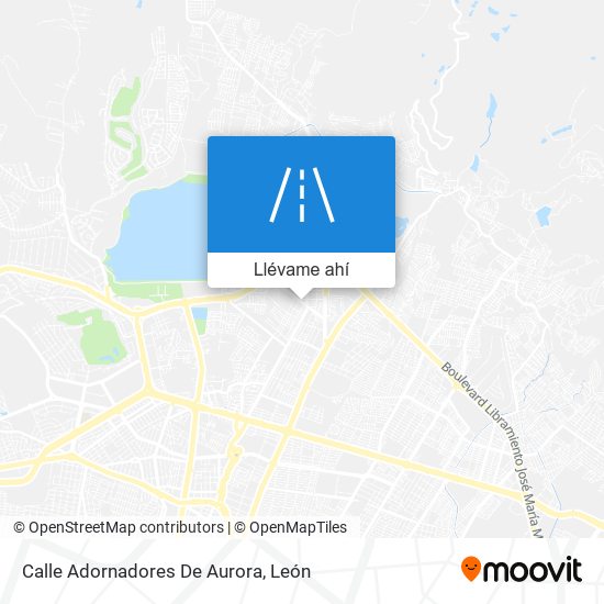 Mapa de Calle Adornadores De Aurora