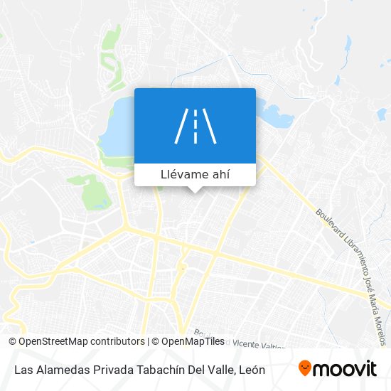 Mapa de Las Alamedas Privada Tabachín Del Valle