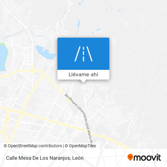 Mapa de Calle Mesa De Los Naranjos