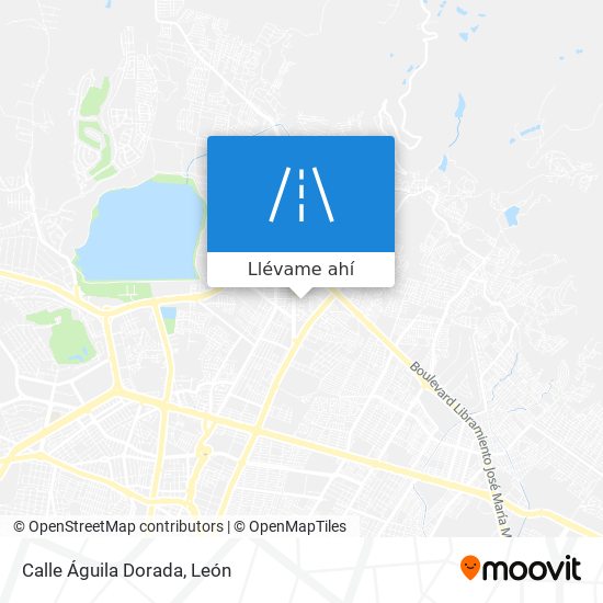 Mapa de Calle Águila Dorada