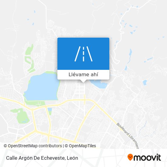 Mapa de Calle Argón De Echeveste