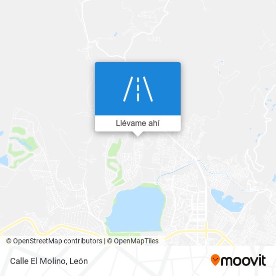 Mapa de Calle El Molino