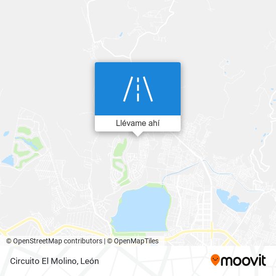 Mapa de Circuito El Molino