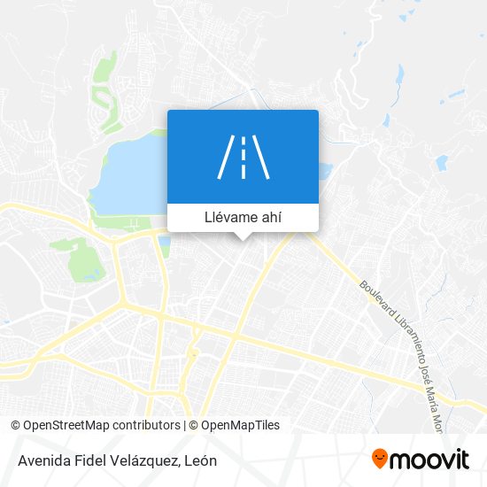 Mapa de Avenida Fidel Velázquez