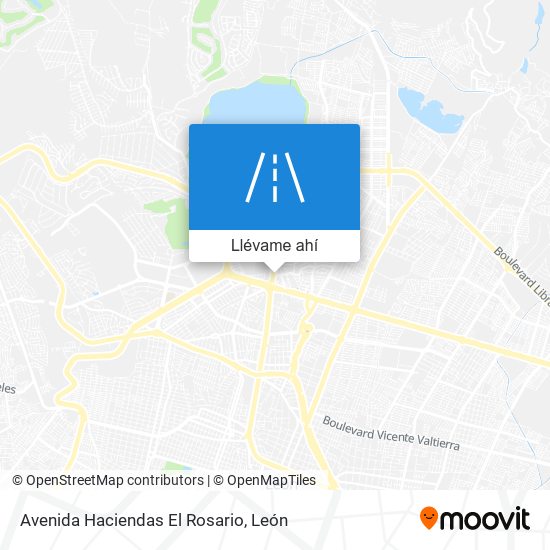 Mapa de Avenida Haciendas El Rosario