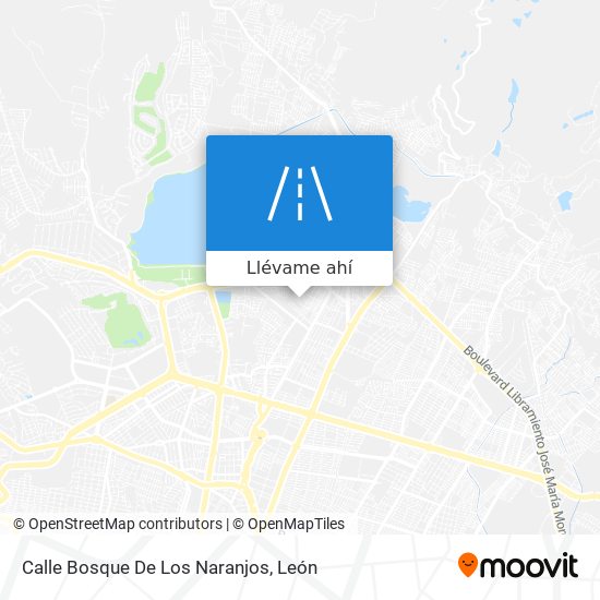 Mapa de Calle Bosque De Los Naranjos