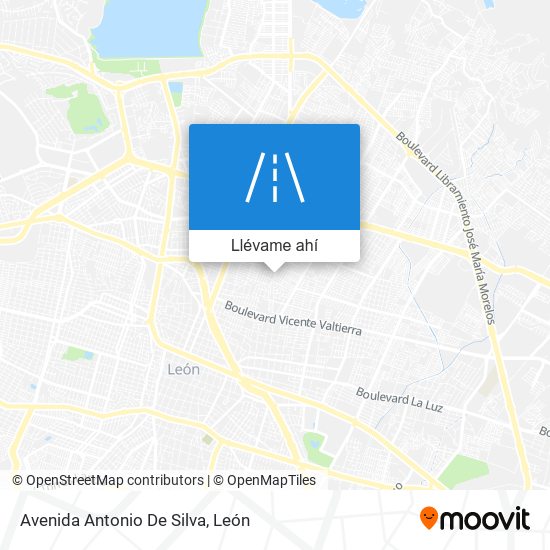 Mapa de Avenida Antonio De Silva