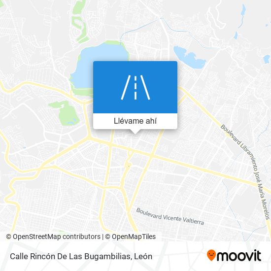 Mapa de Calle Rincón De Las Bugambilias