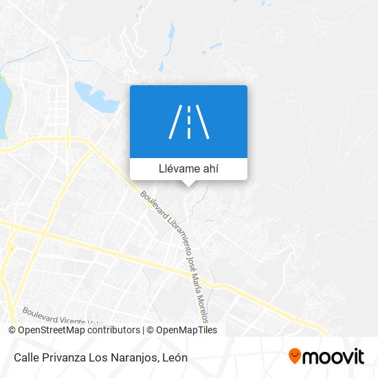 Mapa de Calle Privanza Los Naranjos