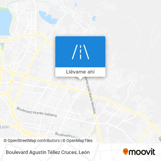 Mapa de Boulevard Agustín Téllez Cruces