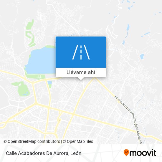 Mapa de Calle Acabadores De Aurora