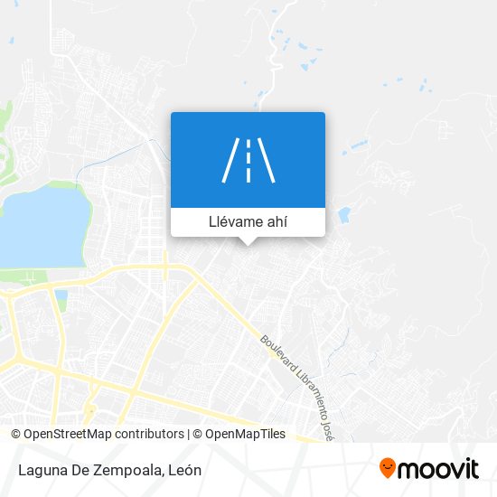 Mapa de Laguna De Zempoala