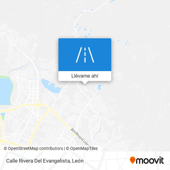 Mapa de Calle Rivera Del Evangelista