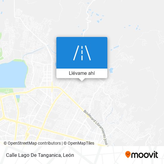 Mapa de Calle Lago De Tanganica