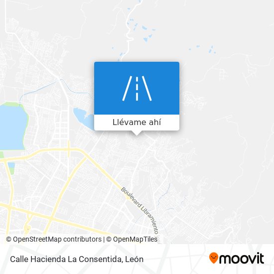 Mapa de Calle Hacienda La Consentida