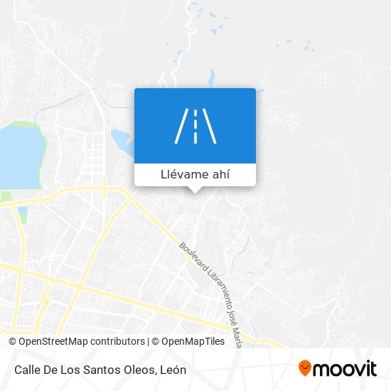 Mapa de Calle De Los Santos Oleos