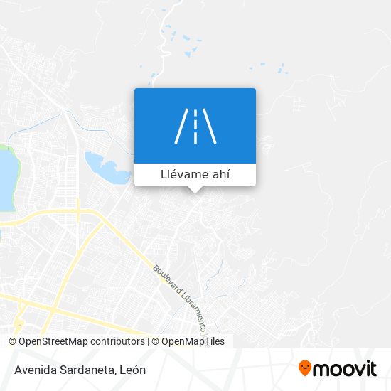 Mapa de Avenida Sardaneta