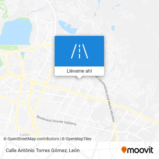 Mapa de Calle Antônio Torres Gómez