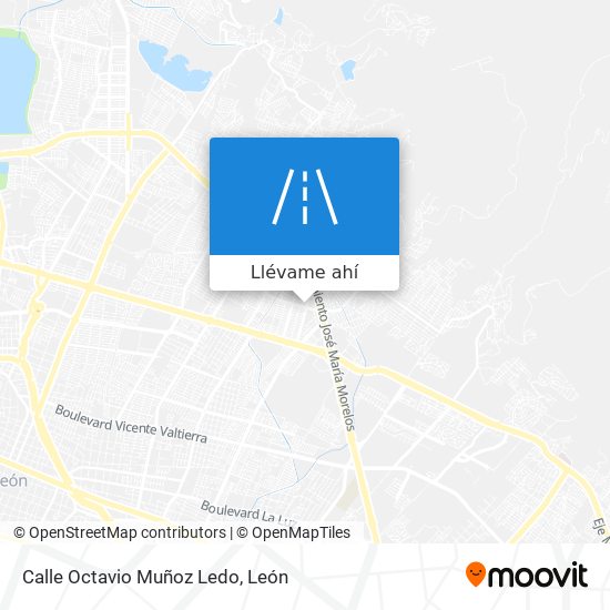 Mapa de Calle Octavio Muñoz Ledo