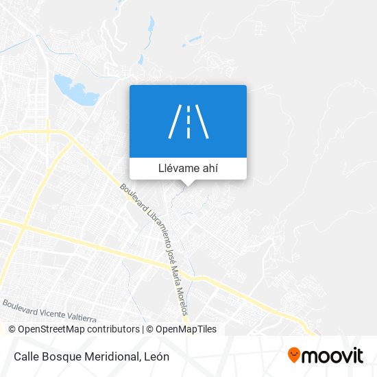 Mapa de Calle Bosque Meridional