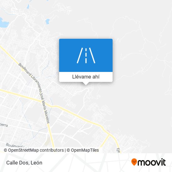 Mapa de Calle Dos