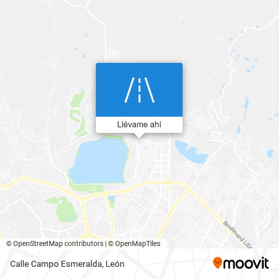 Mapa de Calle Campo Esmeralda