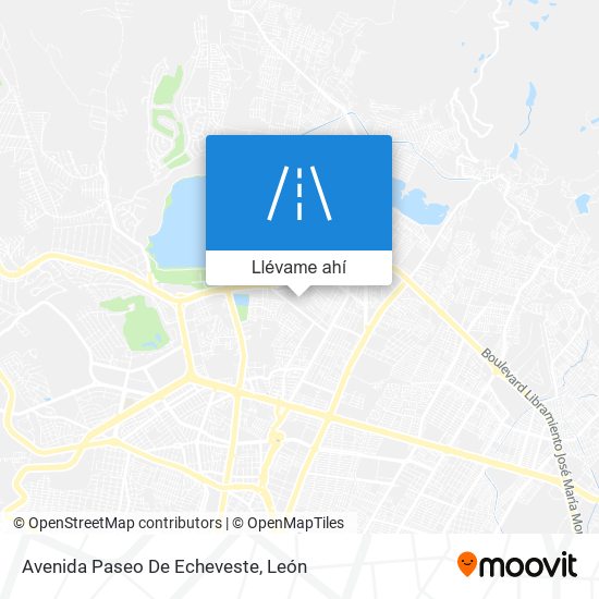 Mapa de Avenida Paseo De Echeveste
