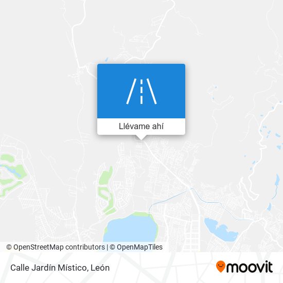 Mapa de Calle Jardín Místico