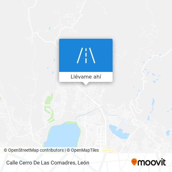 Mapa de Calle Cerro De Las Comadres