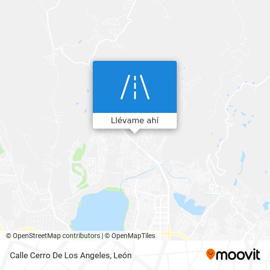 Mapa de Calle Cerro De Los Angeles