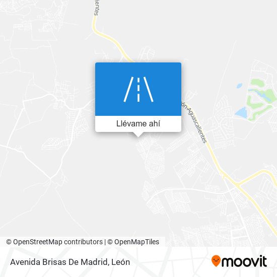 Mapa de Avenida Brisas De Madrid