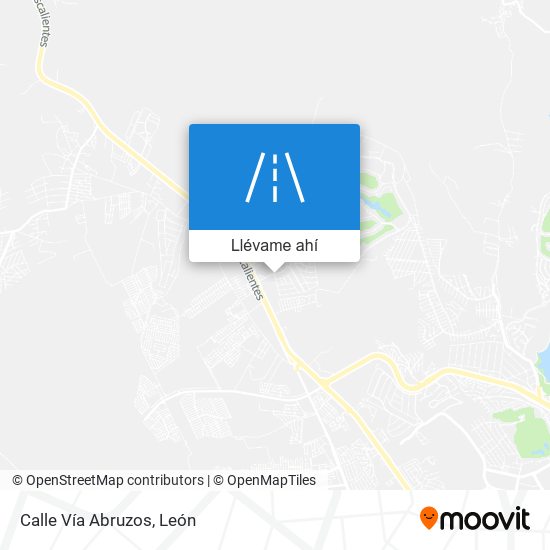 Mapa de Calle Vía Abruzos