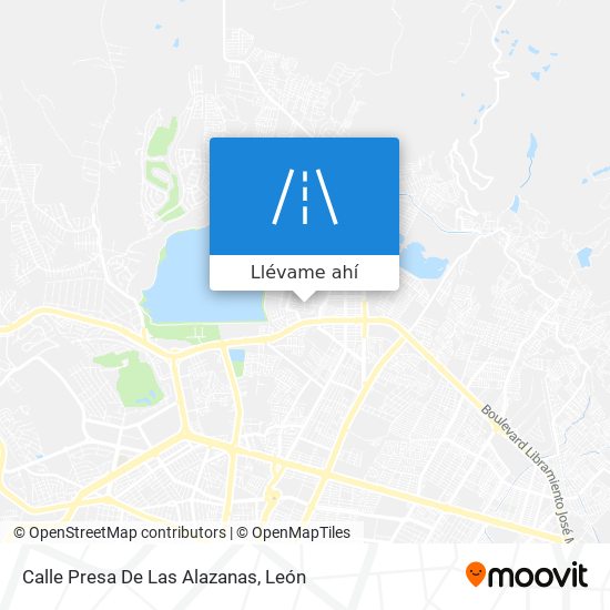 Mapa de Calle Presa De Las Alazanas