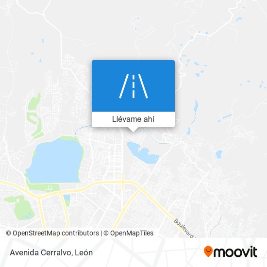 Mapa de Avenida Cerralvo