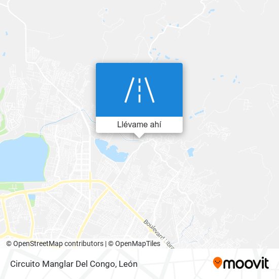 Mapa de Circuito Manglar Del Congo